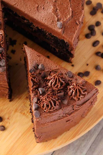 Pastel de Chocolate y Calabacín Vegano