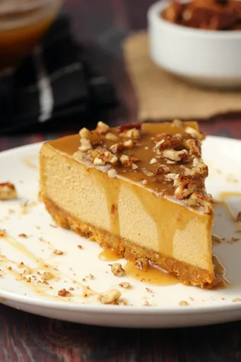 Vegan Pumpkin Cheesecake