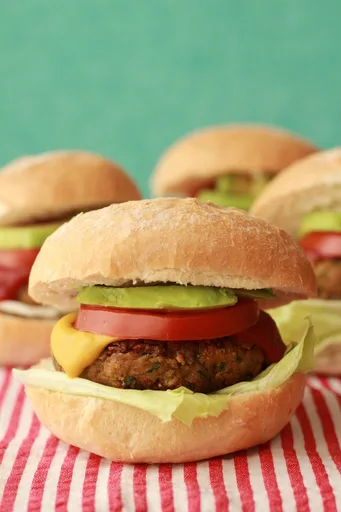 Easiest Vegan Chickpea Burgers