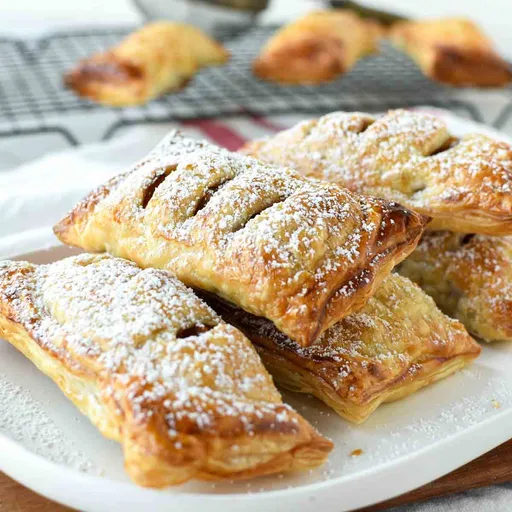 Receta de empanaditas de manzana de hojaldre