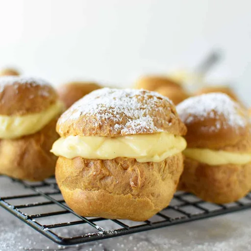 Italian Cream Puffs Recipe (Bignè)