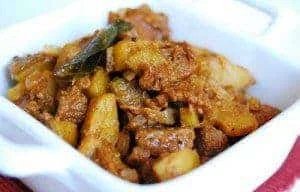 Beef & Kaya (Raw Banana) Ularthiyathu