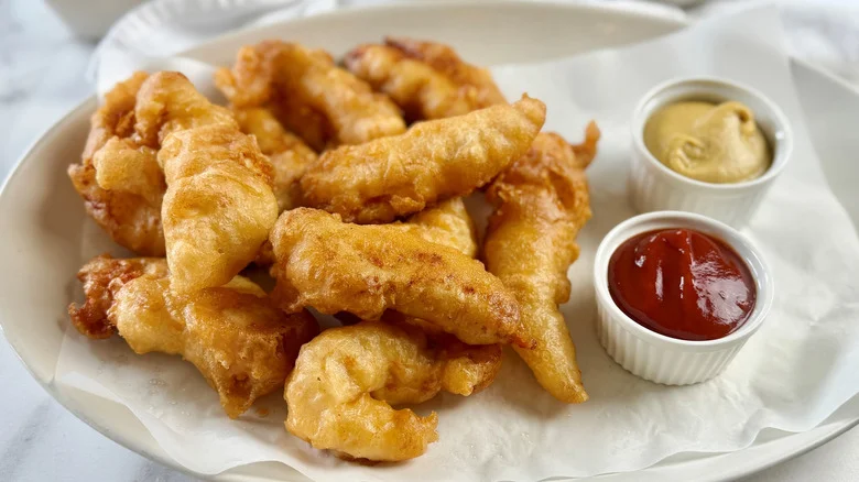 Crispy, Golden Copycat Long John Silver's Chicken Planks Recipe