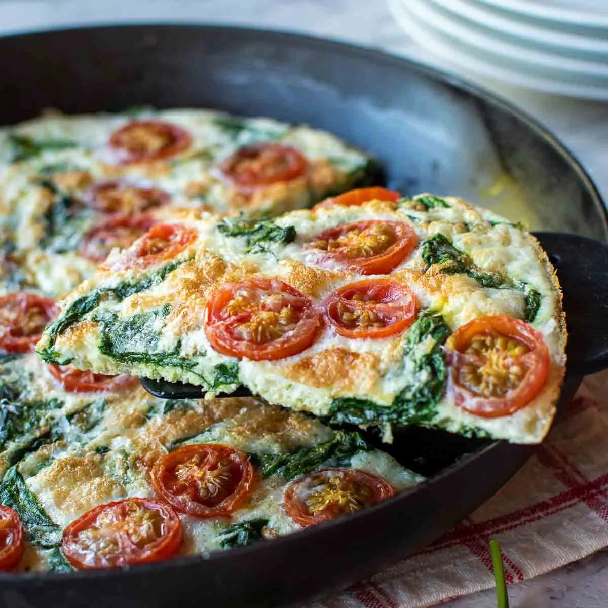 Receta de Frittata de Claras de Huevo