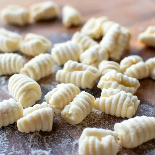 Receta de cavatelli de ricotta