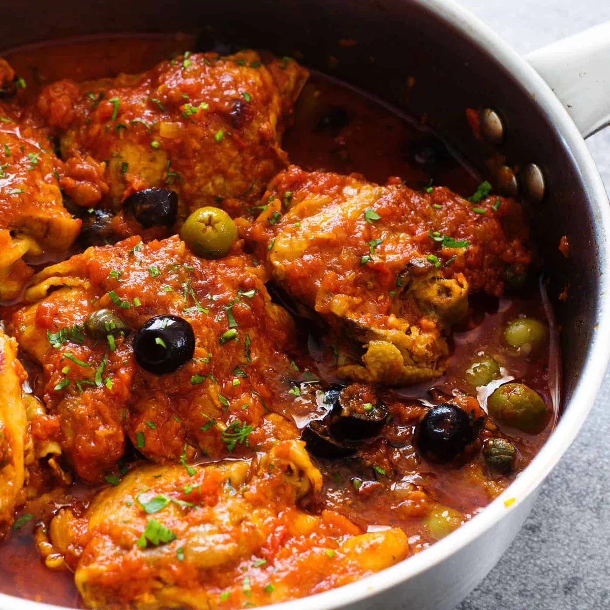 Pollo alla puttanesca