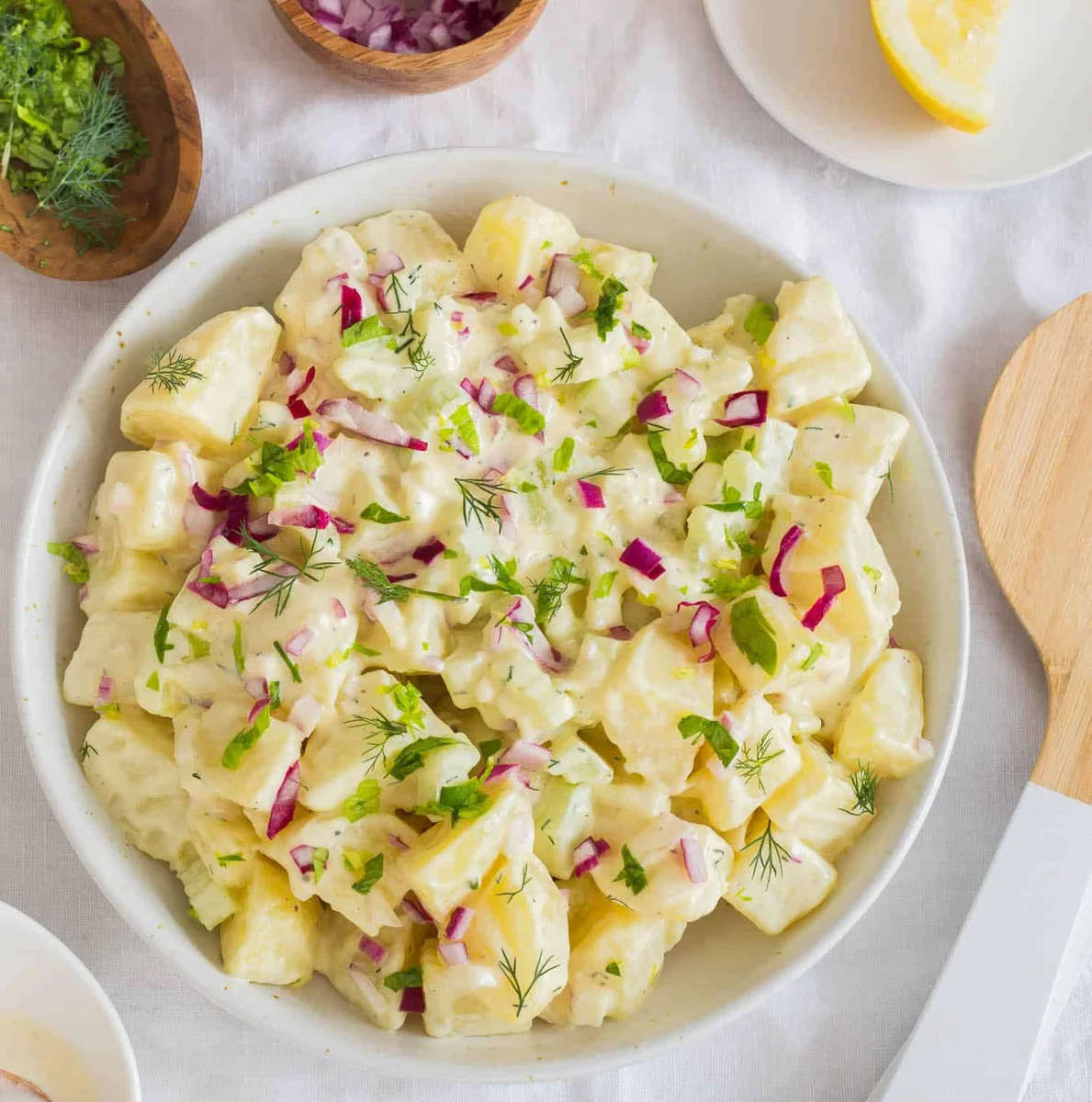 Ensalada de Papas sin Mayonesa