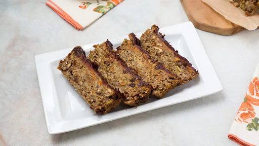 Plant Protein-Packed Vegan Meatloaf Recipe