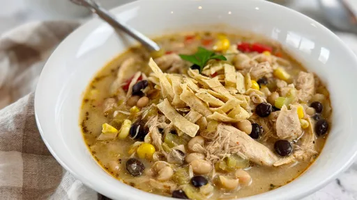 Receta de sopa de tortilla de pollo al estilo Chick-fil-A