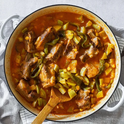 Calabacitas con Puerco