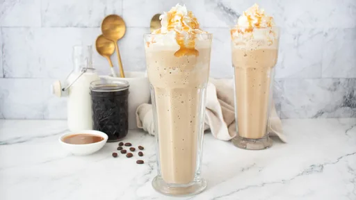 Receta de frappé de caramelo de McDonald's casero