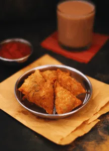 Samosa de Pollo de Kerala