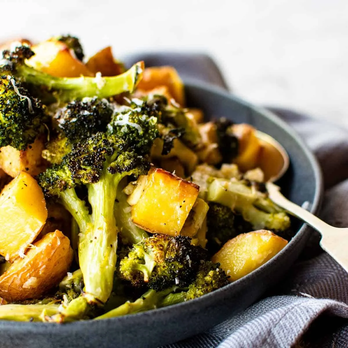 Roasted Potatoes and Broccoli Recipe