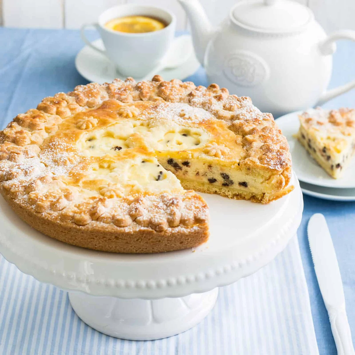 Italian ricotta pie
