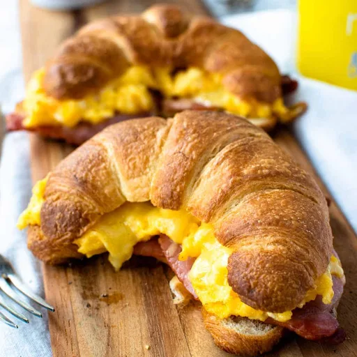 Bacon Egg and Cheese Croissant Recipe