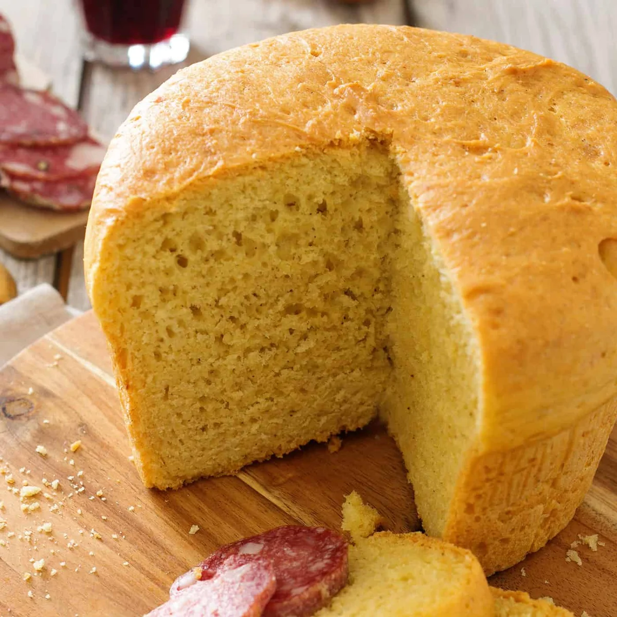 Crescia di pasqua (Italian Easter cheese bread)