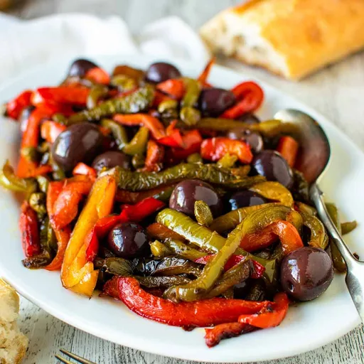 Receta de Pimientos Fritos Italianos