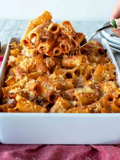 Receta de pasta al horno