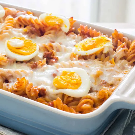 Fusilli al horno