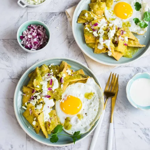 Chilaquiles Verdes Receta Casera