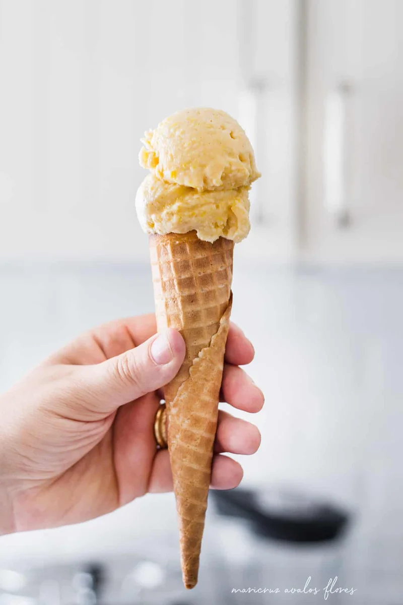 Helado de elote