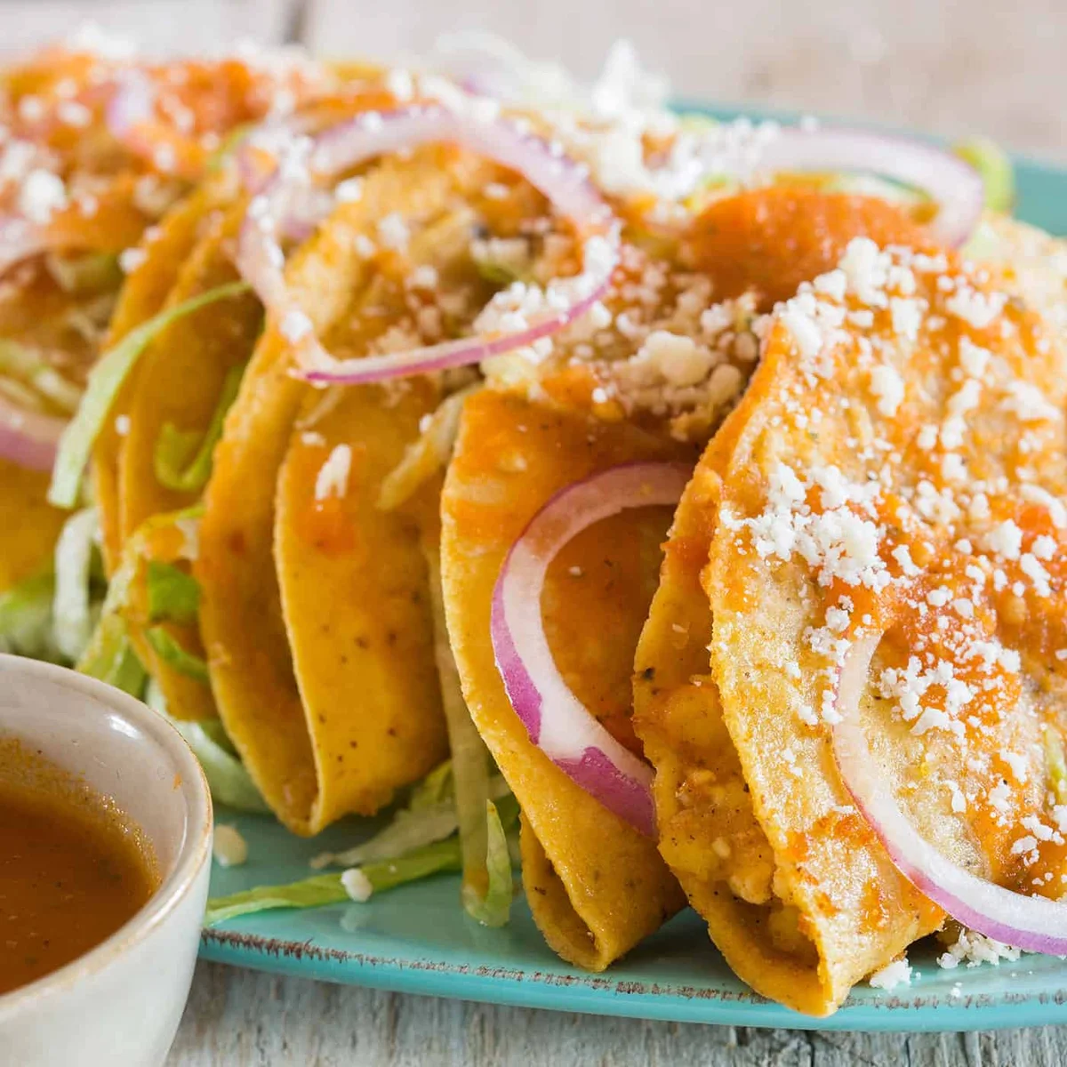 Tacos Dorados de Papa