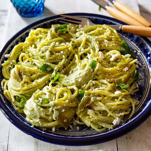 Mexican Green Spaghetti