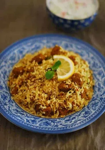 Soya Chunks Pulao