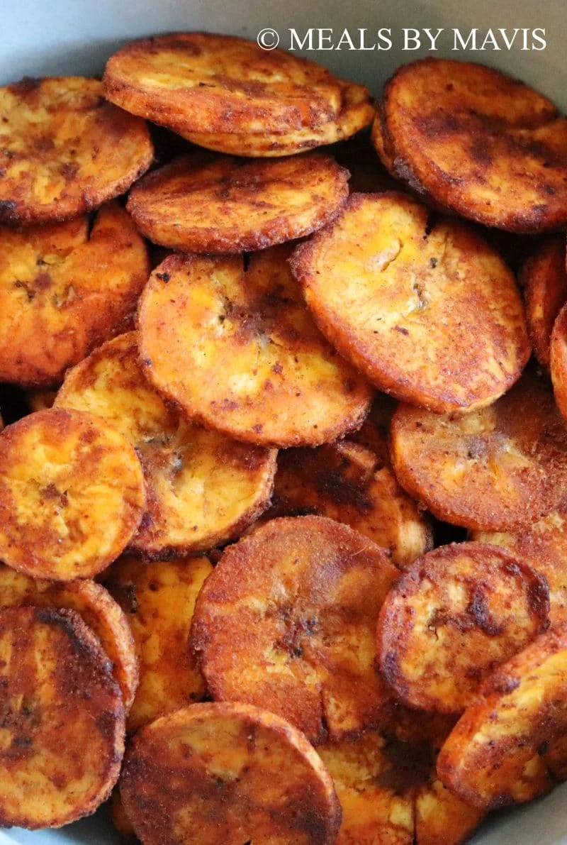 BBQ-Flavoured Baked Plantain Chips