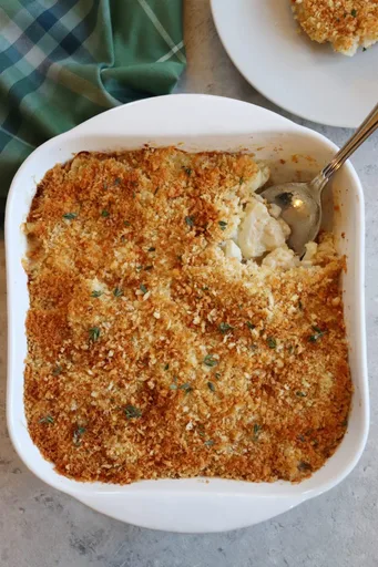 Coliflor gratinada