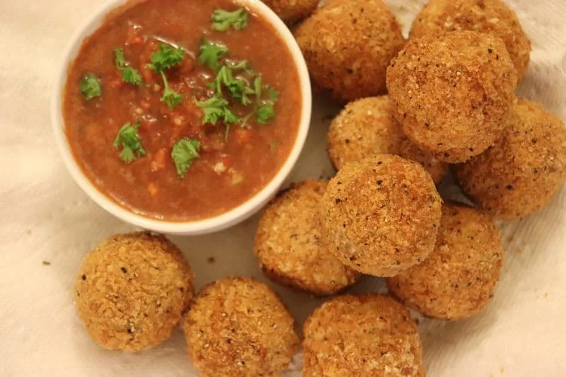Yele Kakro (Ghanaian Yam Balls)
