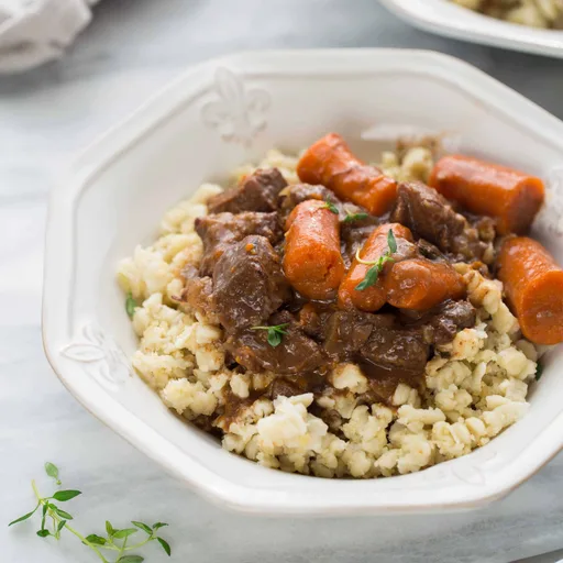 Ternera a la borgoña en Instant Pot