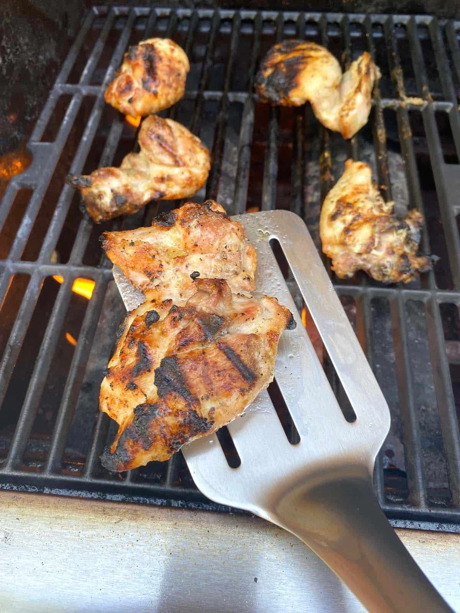 Grilled Boneless Chicken Thighs