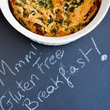 Dairy & Gluten Free Savory Bread Pudding