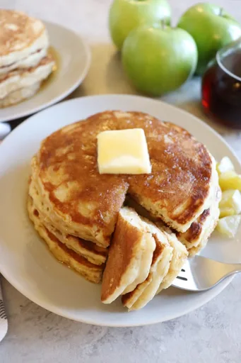 Jason’s Apple Whiskey Pancakes
