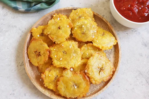 Tostones (Twice-Fried Plantain Chips)