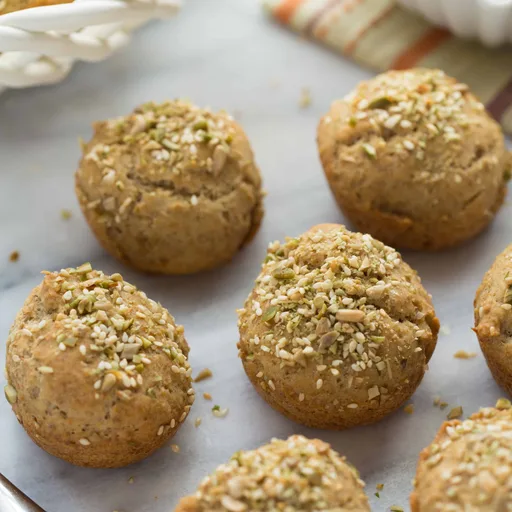 Gluten-Free Crusty Seeded Rolls {Vegan}