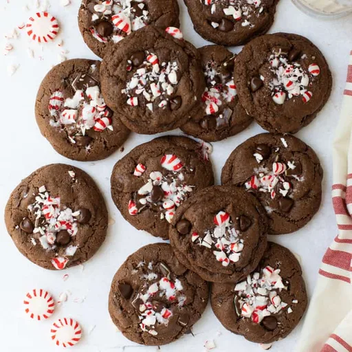 Gluten-Free Chocolate Mint Cookies