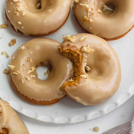 Donuts de calabaza sin gluten