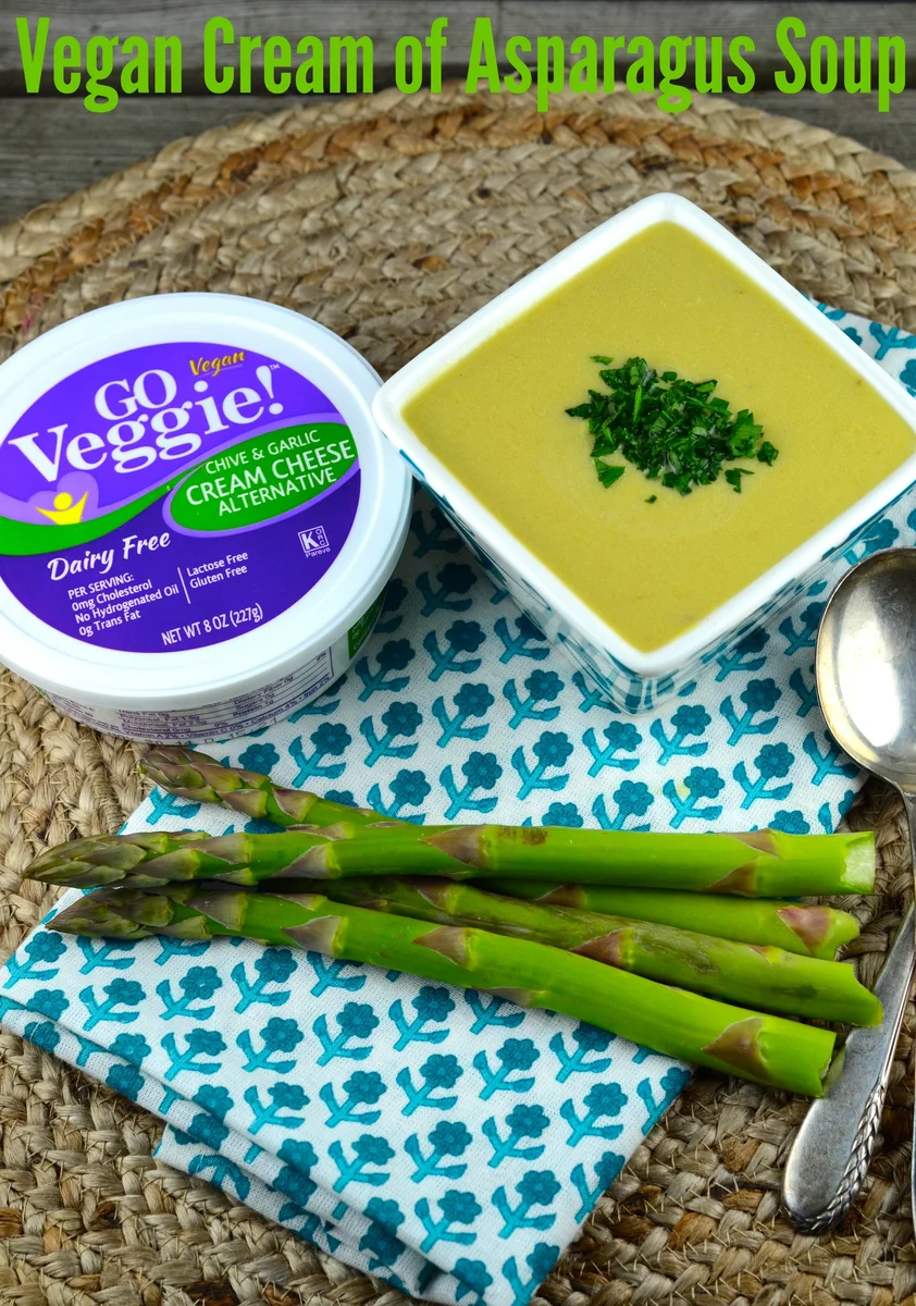 Vegan "Cream" Of Asparagus Soup