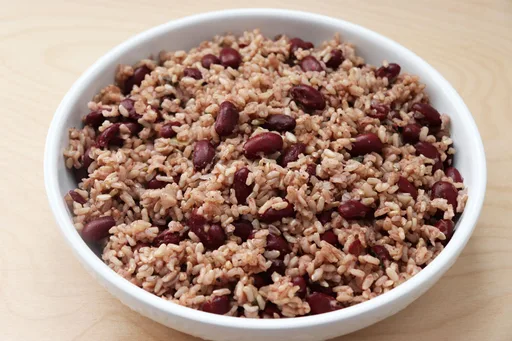 Jamaican Rice and Peas (with Canned Beans)