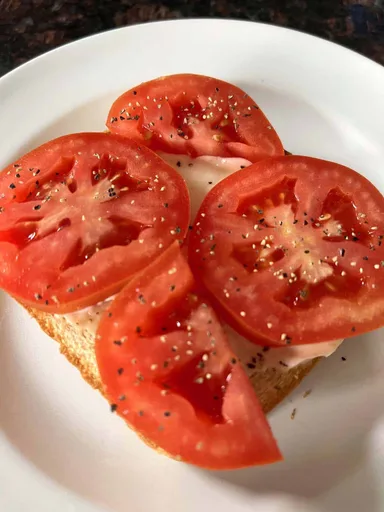 Tostada de tomate