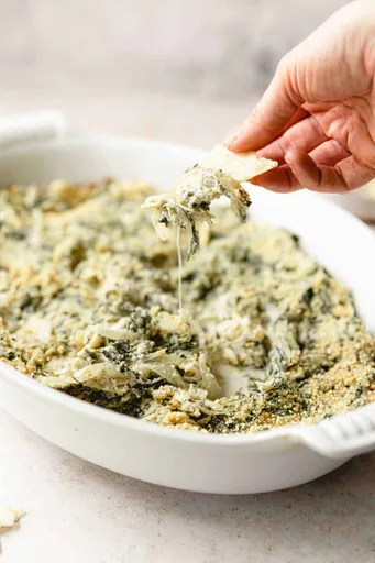 Dairy-Free Spinach Artichoke Dip (Best Recipe!)