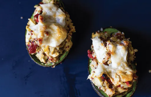 Italian Sausage & Quinoa Stuffed Avocados