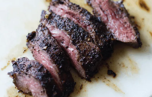 Coffee Crusted Skirt Steak