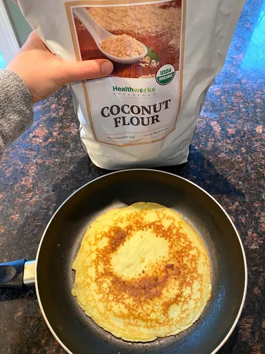 Tortillas de harina de coco