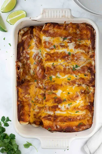 Gluten-Free Enchiladas (Chicken Red Sauce)