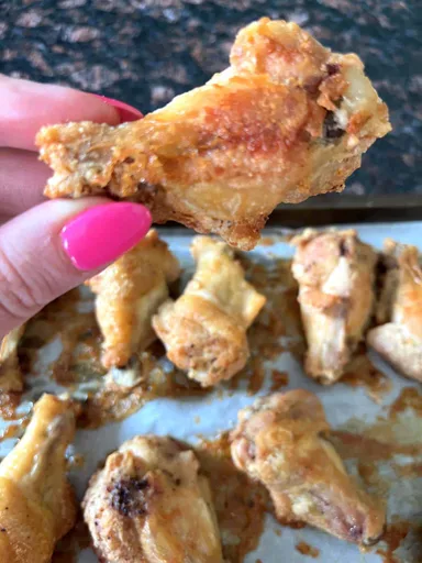 Alitas crujientes al horno
