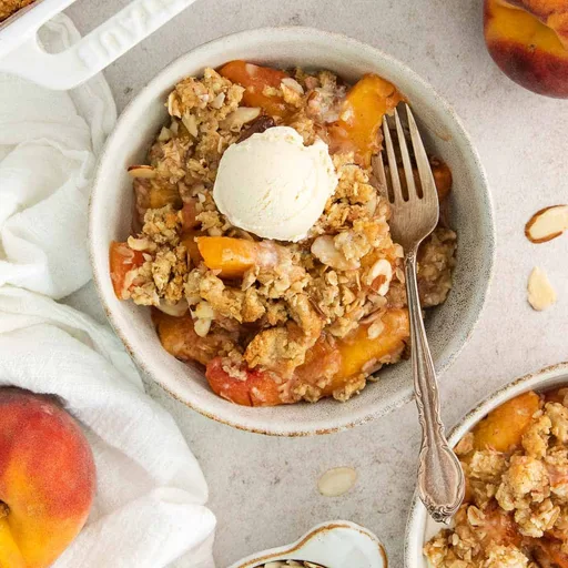 Gluten-Free Peach Crisp
