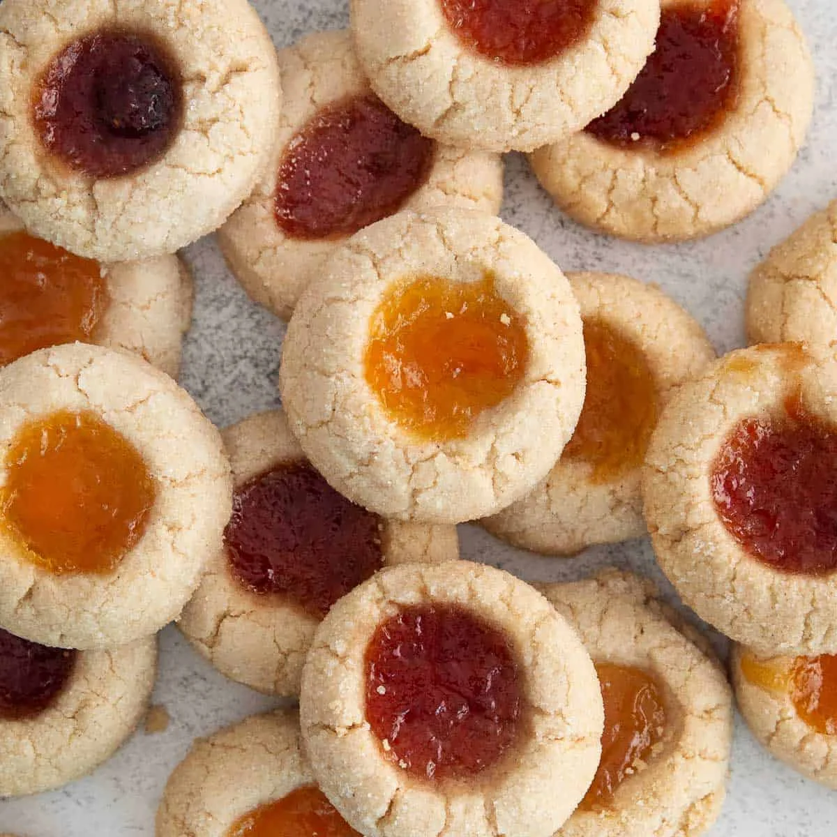 Gluten-Free Thumbprint Cookies
